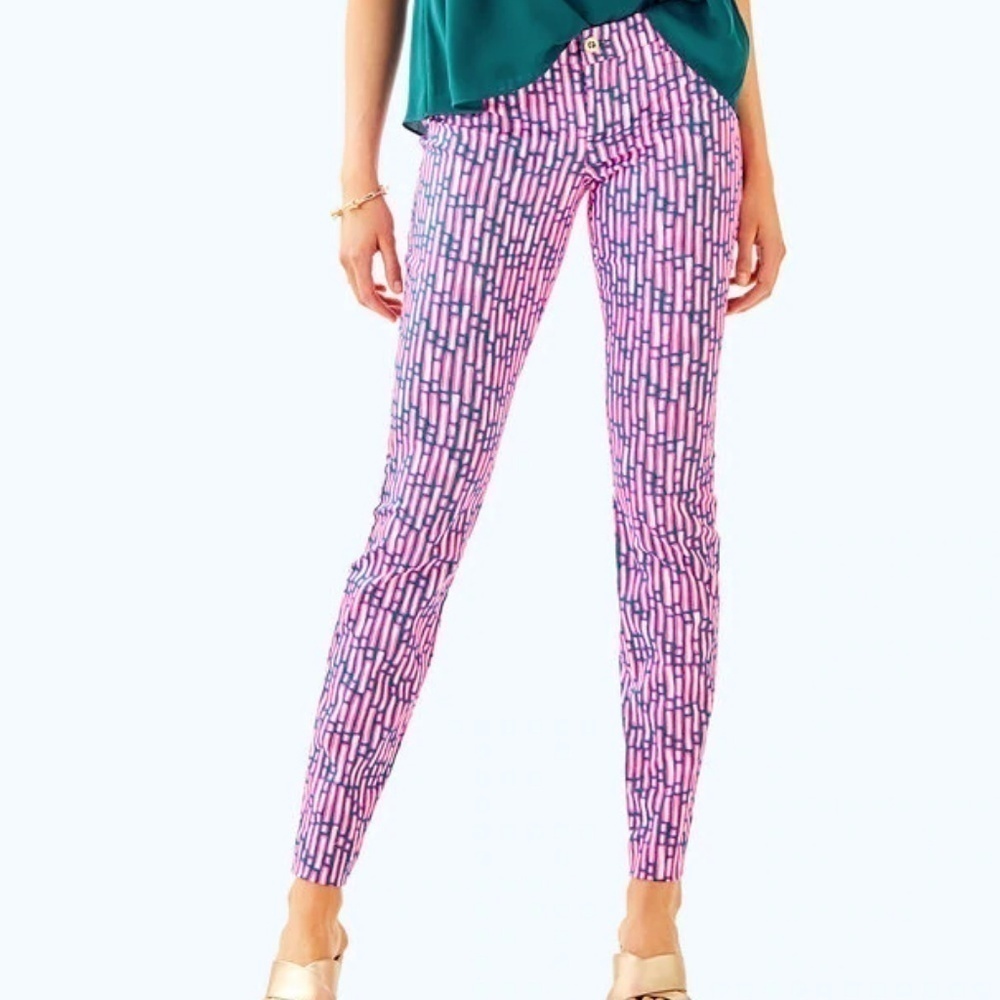 New Lilly Pulitzer KELLY ANKLE LENGTH SKINNY PANT